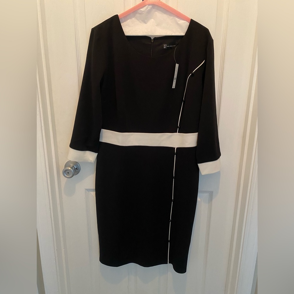 Black and White Dress